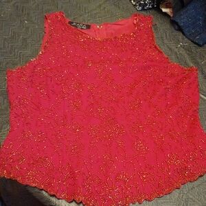 JKARA Beaded Top